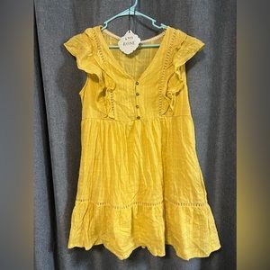 Brand new with tags, Knox rose yellow knee length dress